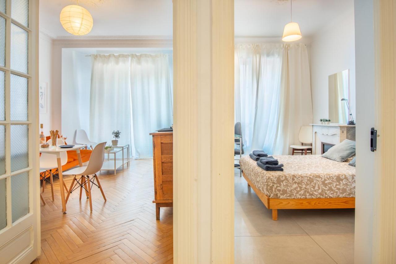 Stunning Flat By The Beach, Carre D'Or-Negresco นีซ ภายนอก รูปภาพ